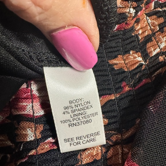 ❤️PERFECT for FALL!! BEAUTIFUL   FLORAL PRINT   BOHO STYLE TOP     LARGE - Picture 9 of 9